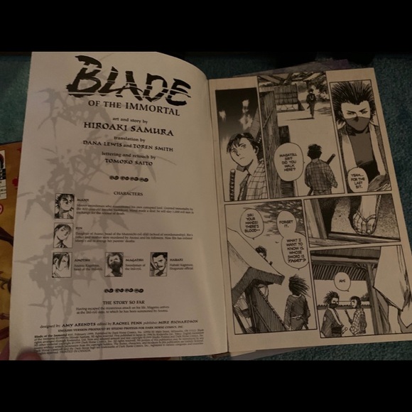 Blade of the immortal manga bundle rare oop - Picture 3 of 3